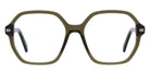 Andy Wolf® AWE05 ANW AWE05 04 54 - Green/Silver Eyeglasses