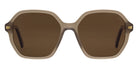 Andy Wolf® AWE05S Sun ANW AWE05S Sun 03 54 - Beige/Gold Sunglasses