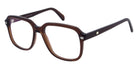 Andy Wolf® AWE06 ANW AWE06 04 55 - Brown/Silver Eyeglasses