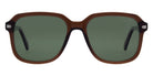 Andy Wolf® AWE06S Sun ANW AWE06S Sun 04 55 - Brown/Silver Sunglasses
