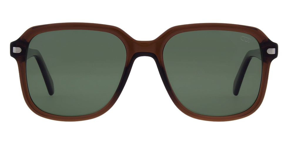 Andy Wolf® AWE06S Sun ANW AWE06S Sun 04 55 - Brown/Silver Sunglasses