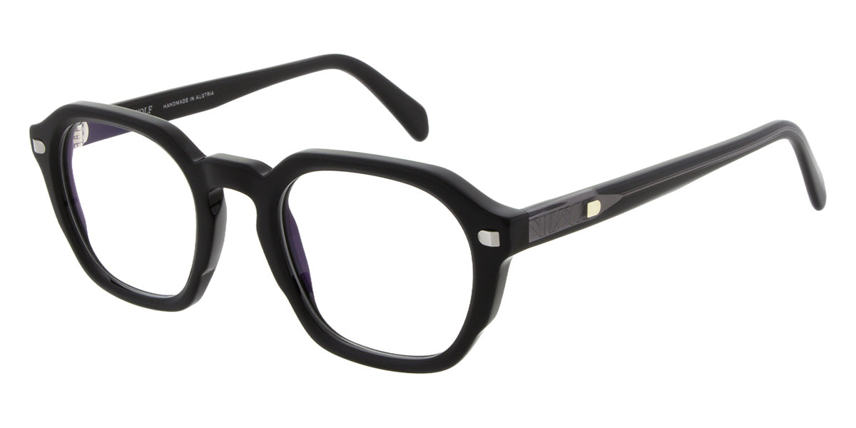 Andy Wolf® AWE08 Eyeglasses ANW AWE08 01 48 - Black/Silver