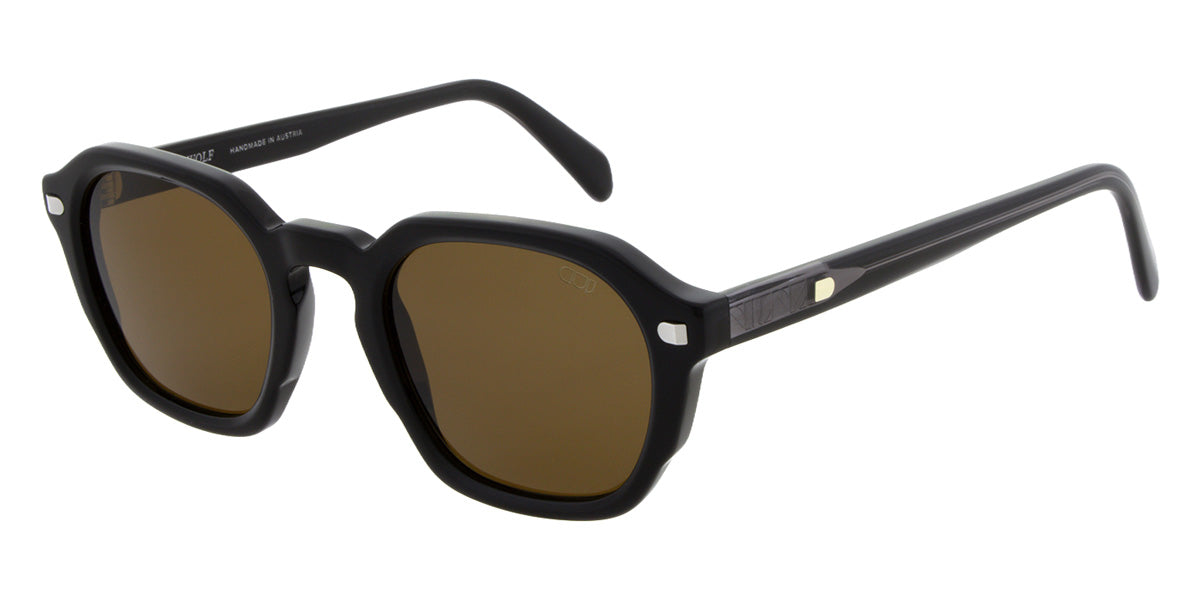 Andy Wolf® AWE08S Sunglasses ANW AWE08S Sun 01 48 - Black/Silver
