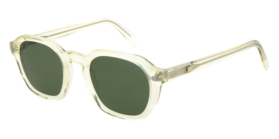 Andy Wolf® AWE08S Sunglasses ANW AWE08S Sun 04 48 - Yellow/Silver