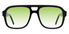 Andy Wolf® CYK Sun ANW CYK Sun 01 57 - Black/Green Sunglasses