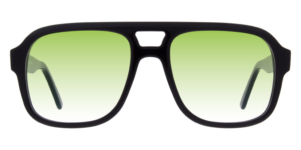 Andy Wolf® CYK Sun ANW CYK Sun 01 57 - Black/Green Sunglasses