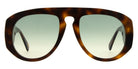 Andy Wolf® Cypress Sun ANW Cypress Sun 06 57 - Brown/Green Sunglasses