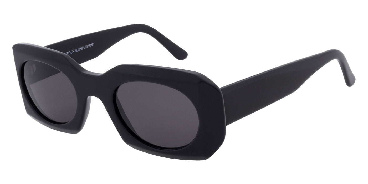 Andy Wolf® Flax Sun ANW Flax Sun 01 51 - Black Sunglasses