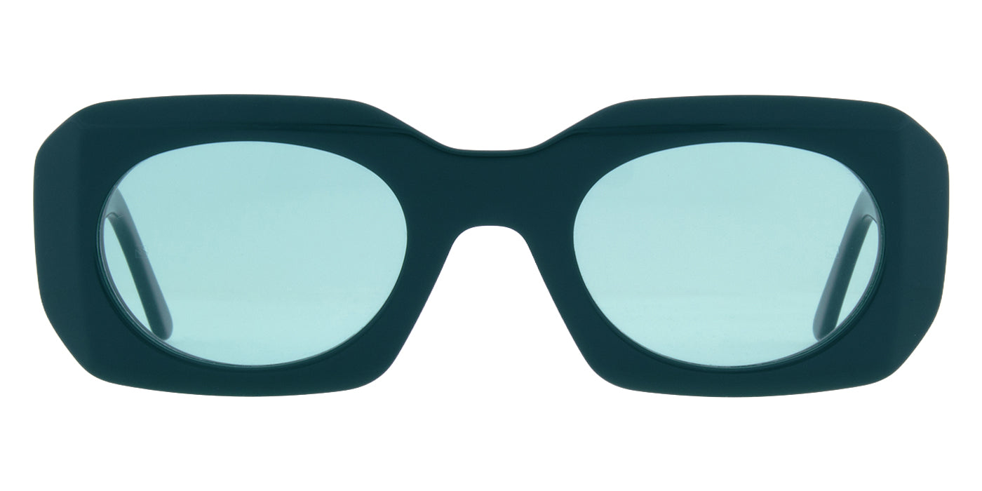 Andy Wolf® Flax Sun ANW Flax Sun 02 51 - Teal Sunglasses