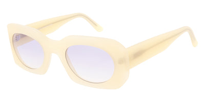 Andy Wolf® Flax Sun ANW Flax Sun 03 51 - White/Violet Sunglasses