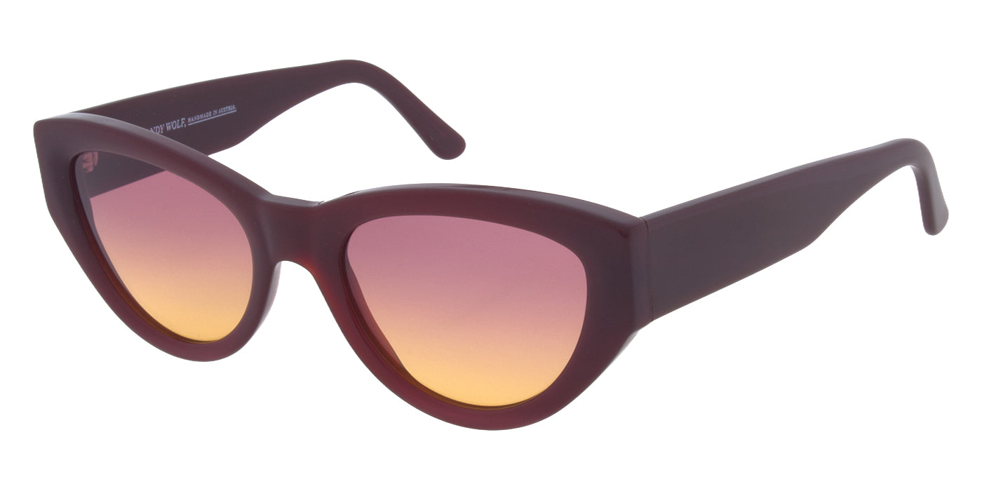 Andy Wolf® Jade Sun ANW Jade Sun 03 53 - Red/Orange Sunglasses