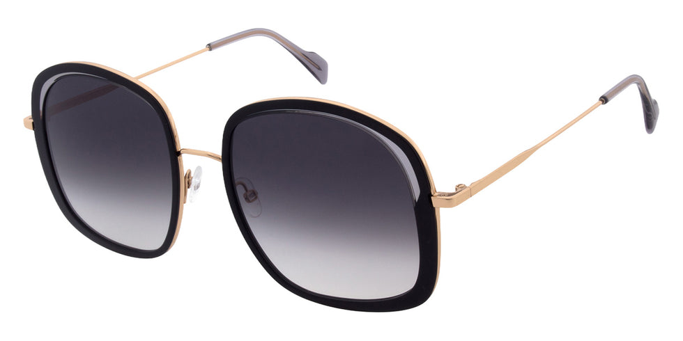 Andy Wolf® LAU Sunglasses ANW Laurel Sun 01 56 - Black/Rosegold