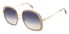 Andy Wolf® LAU Sunglasses ANW Laurel Sun 03 56 - Beige/Gold