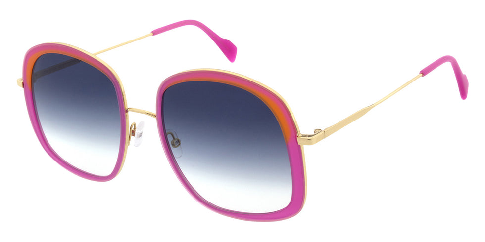 Andy Wolf® LAU Sunglasses ANW Laurel Sun 04 56 - Pink/Blue