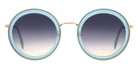 Andy Wolf® Liss Sun ANW Liss Sun 06 50 - Blue/Gold Sunglasses