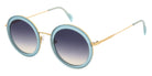Andy Wolf® Liss Sun ANW Liss Sun 06 50 - Blue/Gold Sunglasses