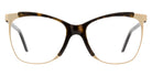 Andy Wolf® Maillol Eyeglasses - Gold/Brown