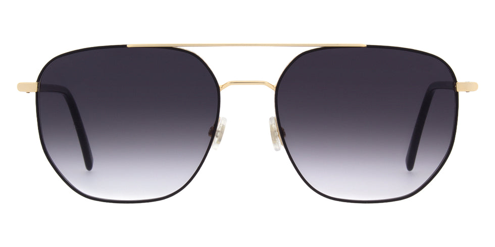 Andy Wolf® Privet Sun ANW Privet Sun 01 56 - Gold/Black Sunglasses