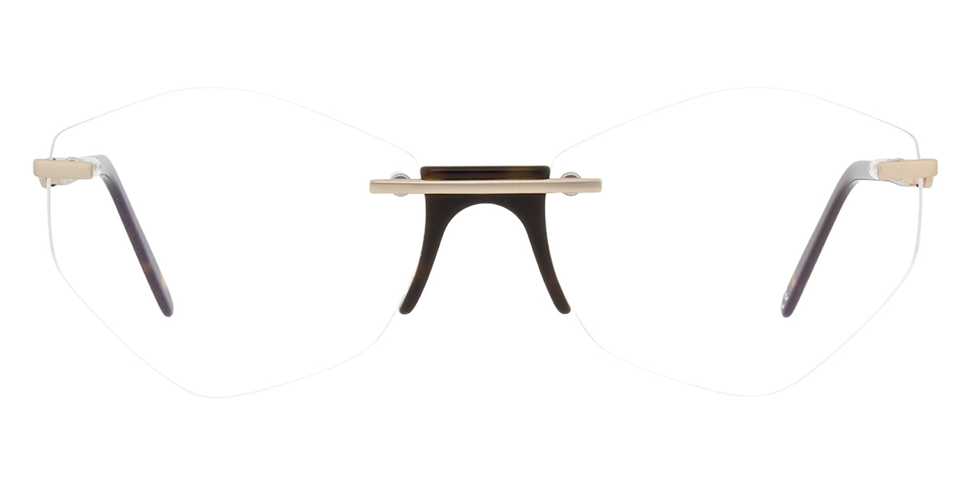 Andy Wolf® Thea Eyeglasses - Brown