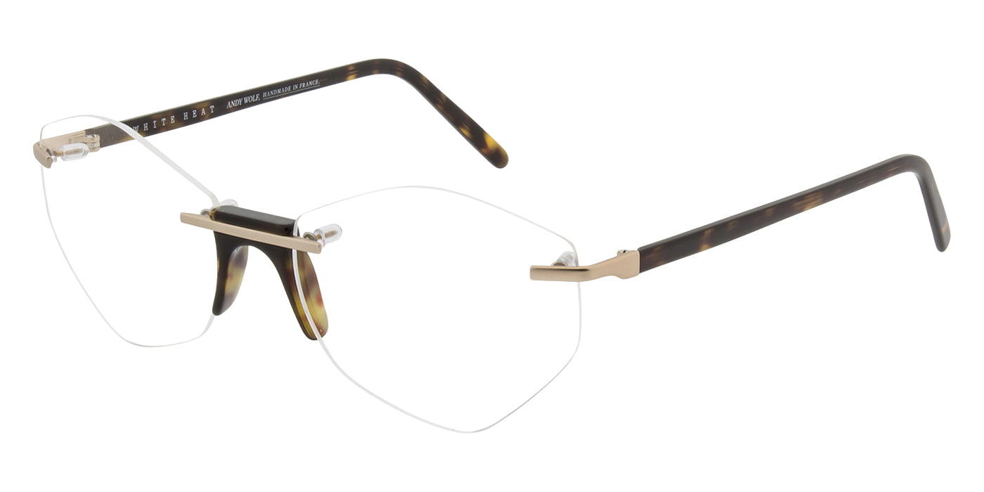 Andy Wolf® Thea Eyeglasses - Brown