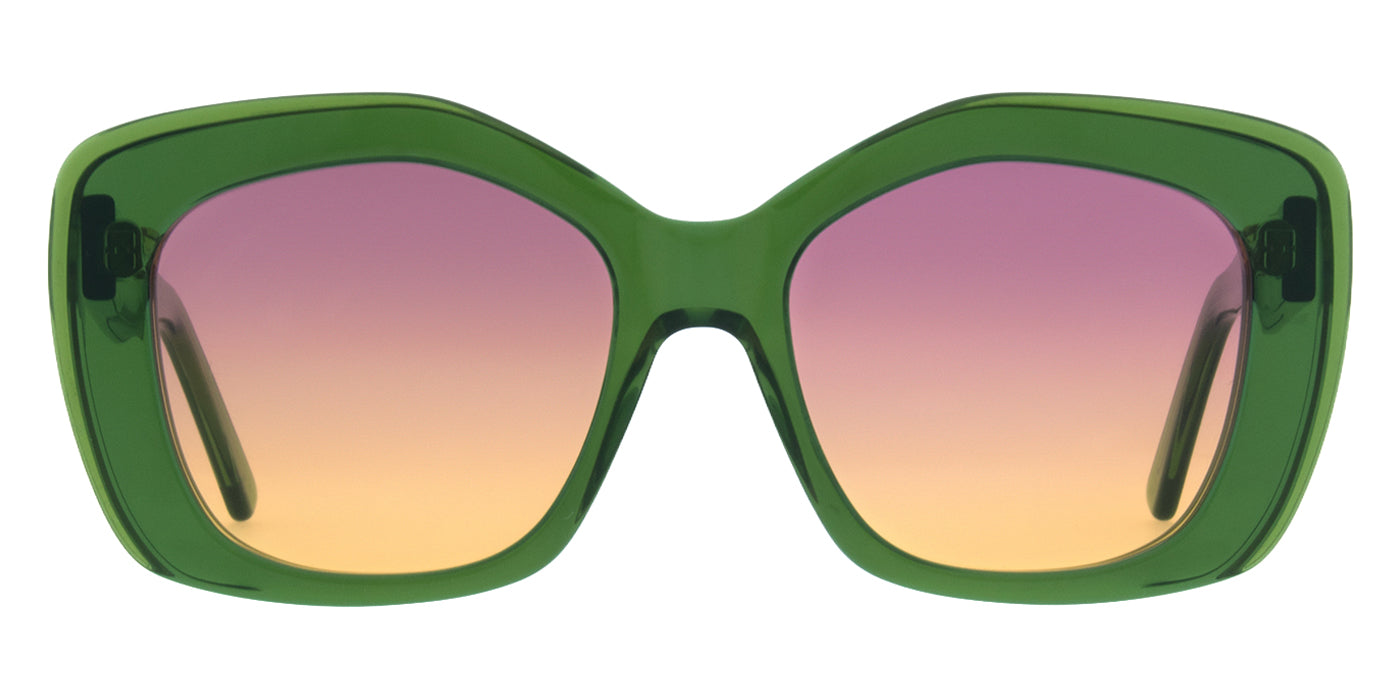 Andy Wolf® Vanda Sun ANW Vanda Sun 04 50 - Green/Crystal Sunglasses