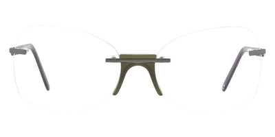 Andy Wolf® Wu Eyeglasses - Grey/Gun