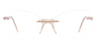 Andy Wolf® Wu Eyeglasses - Rosegold/Pink
