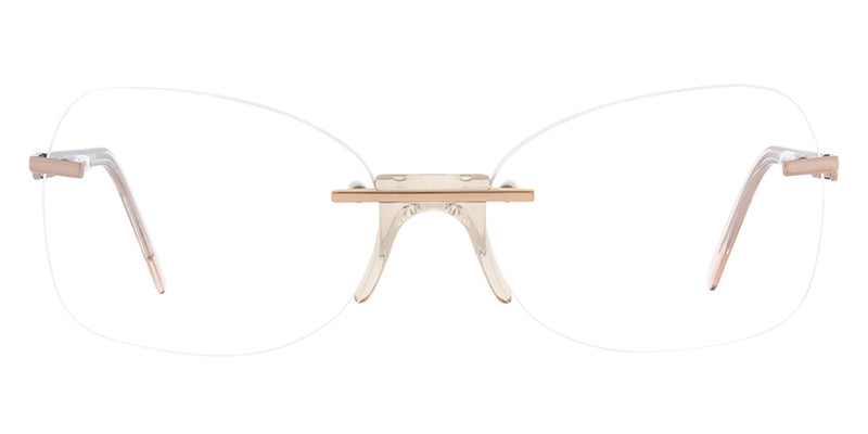 Andy Wolf® Wu Eyeglasses - Rosegold/Pink
