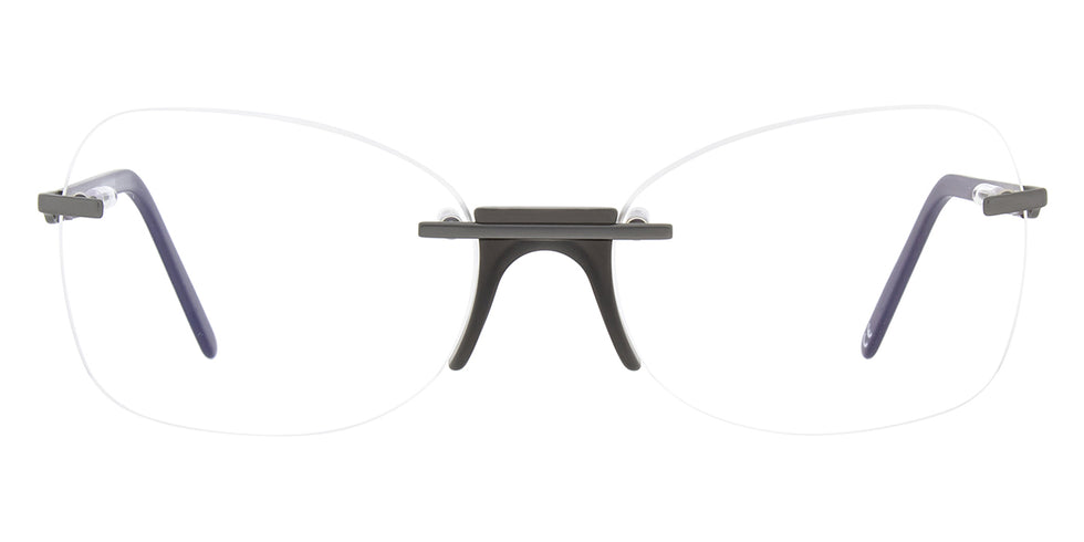 Andy Wolf® Wu Eyeglasses - Grey/Gun