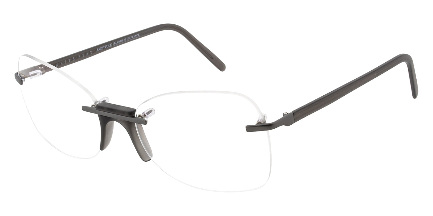 Andy Wolf® Wu Eyeglasses - Grey/Gun