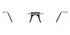 Andy Wolf® Zariah Eyeglasses - Brown
