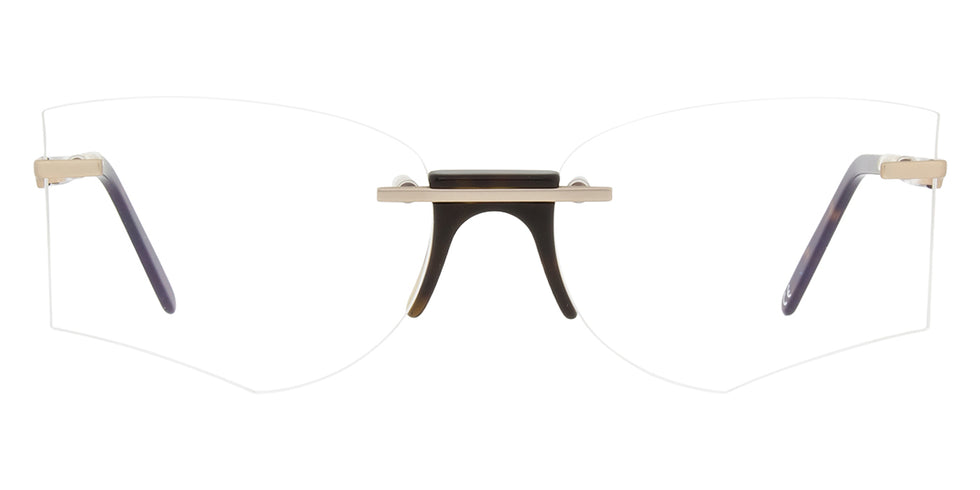 Andy Wolf® Zariah Eyeglasses - Brown