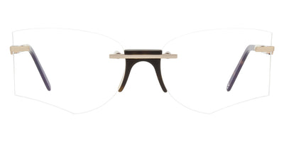 Andy Wolf® Zariah Eyeglasses - Brown