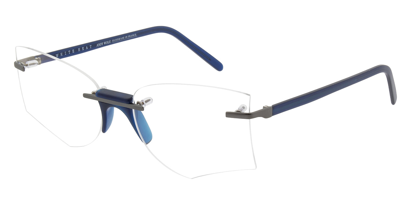 Andy Wolf® Zariah Eyeglasses - Blue
