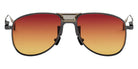 Movitra® Apex 11 MVT APEX 11 BRUSHED GUN METAL POLISHED ANTIQUE GUN METAL 54 Sunglasses - Brushed Gun Metal & Polished Antique Gun Metal