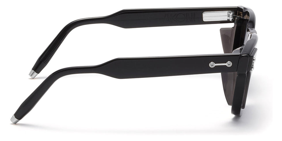 AKONI® Ara Rx AKO Ara Rx 104A 49 - Crystal Black Eyeglasses