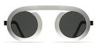 Blackfin® ARC-R BLF Arc-R 1860 43 - Lunar White Gold/Blackfin Black Sunglasses
