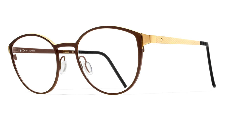Blackfin® ARCH CAPE BLF ARCH CAPE 904 50 - Brown/Gold Eyeglasses