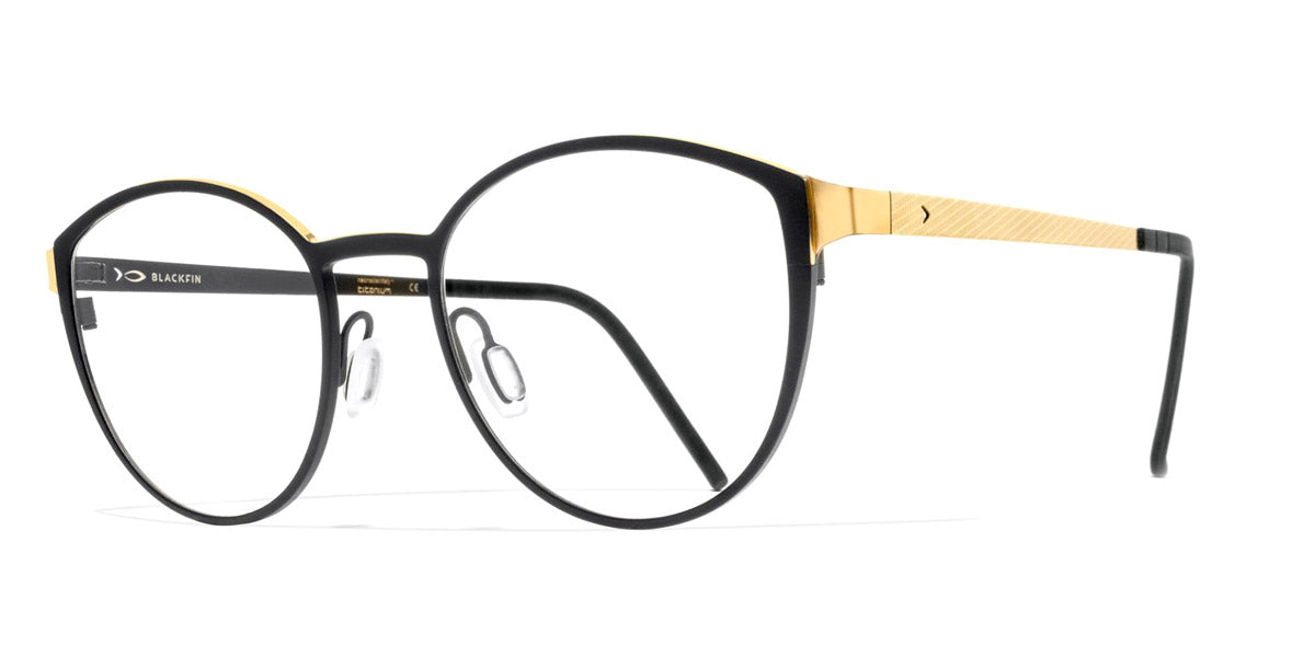Blackfin® ARCH CAPE BLF ARCH CAPE 905 50 - Black/Gold Eyeglasses