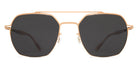 Mykita® ARLO MYK ARLO Champagne Gold / Dark Grey Solid 51 - Champagne Gold / Dark Grey Solid Sunglasses
