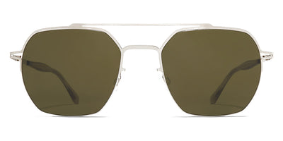 Mykita® ARLO MYK ARLO Shiny Silver / Raw Green Solid 51 - Shiny Silver / Raw Green Solid Sunglasses
