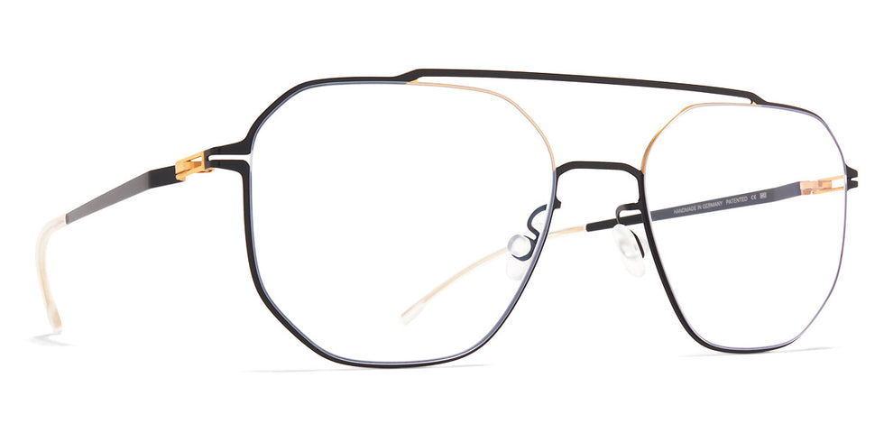 Mykita® ARVO MYK ARVO Gold/Jet Black 53 - Gold/Jet Black Eyeglasses