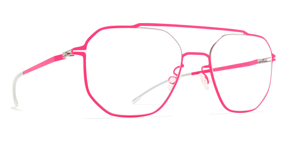 Mykita® ARVO MYK ARVO Silver/Neon Pink 53 - Silver/Neon Pink Eyeglasses