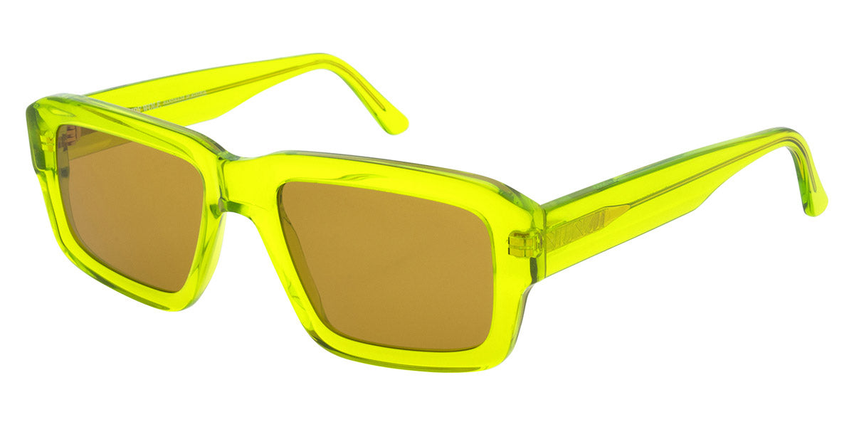 Andy Wolf® ASH SUN ANW ASH SUN 05 54 - Green/Orange Sunglasses