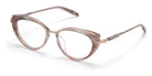AKONI® Athena Rx AKO Athena Rx 408C 51 - Nude & Grey Swirl Eyeglasses