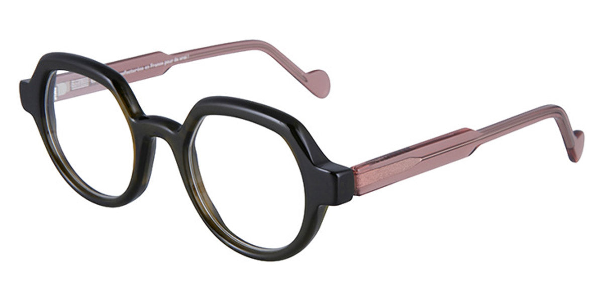 NaoNed® Atheneg NAO Atheneg 2403 46 - 2403 Transparent Khaki / Transparent Powder Pink Eyeglasses