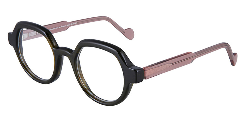 NaoNed® Atheneg NAO Atheneg 2403 46 - 2403 Transparent Khaki / Transparent Powder Pink Eyeglasses