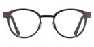 Blackfin® ATLANTIC 02 BLF ATLANTIC 02 1518 47 - Brushed Brown / Black Eyeglasses