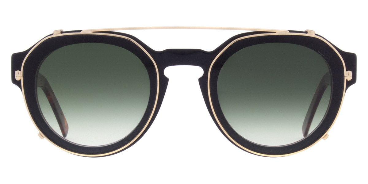Andy Wolf® AW06 Clip ANW AW06 Clip 02 47 - Gold/Green 02 Sunglasses