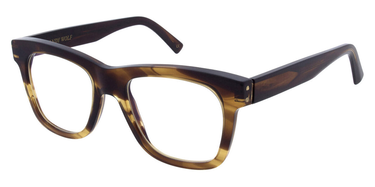 Andy Wolf® AW07 ANW AW07 08 57 - Brown/Gold 08 Eyeglasses